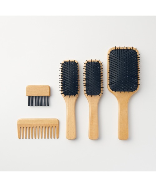 無印良品 ヘアブラシ 無印良品（MUJI） ヘアブラシ ブナ材ヘアブラシ 全長約20cm