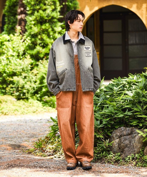 niko and…（ニコアンド） デニムジャケット gジャン Denim Zip Work