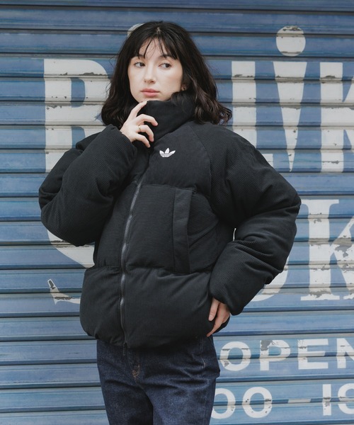 Sora0124　 アディダスダウンジャケット S adidas（アディダス） ダウンジャケット ダウン CORDUROY PUFFER