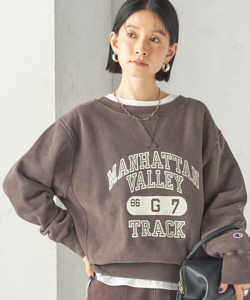 【激レア】SIMON MILLER 別注ロゴ刺繍スウェット Champion（チャンピオン） トレーナー スウェット 「SHIPS別注