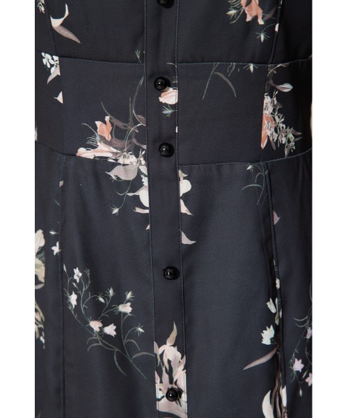 「rienda」 長袖ワンピース MEDIUM ブルー レディース_画像9