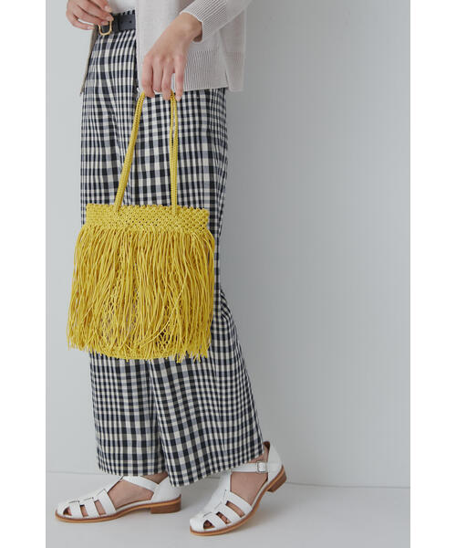 「The Bagmati」 トートバッグ フリ- ブルー レディース_画像5