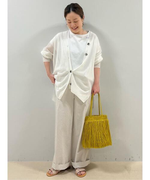 「The Bagmati」 トートバッグ フリ- ブルー レディース_画像6