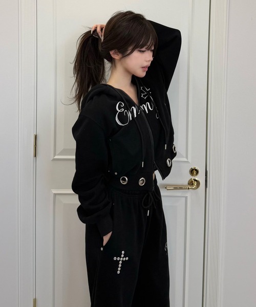 U*❌様 【タグ付】SHADY LTD スウェットセットアップ 2XLサイズ　値 セットアップ ロゴスウェットセットアップ レディース : ZOZOTOWN