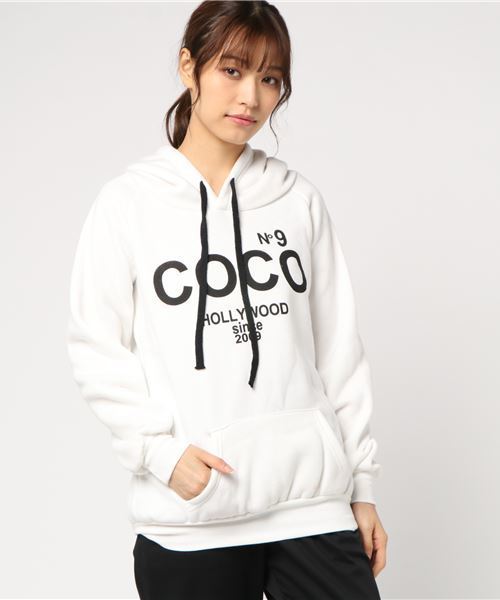 パーカー COCOプリント裏起毛ロゴスウェット|ZOZOTOWN PayPayモール店|08