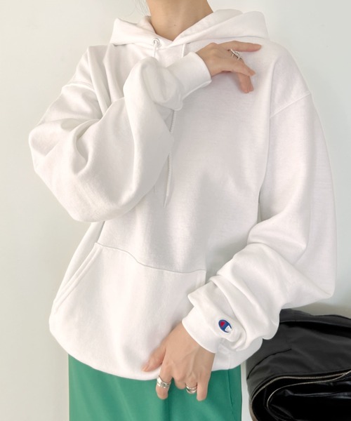 パーカー 「Champion Authentic Hoodie」チャンピオン スウェット パーカー スーパー オーバーサイズ 展開多数 コットン 裏起 | Champion | 24