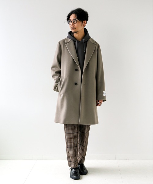 EDIFICE（エディフィス） コート ジャケット 140s ブレンド モッサ