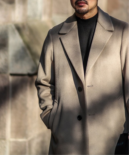 EDIFICE（エディフィス） コート ジャケット 140s ブレンド モッサ