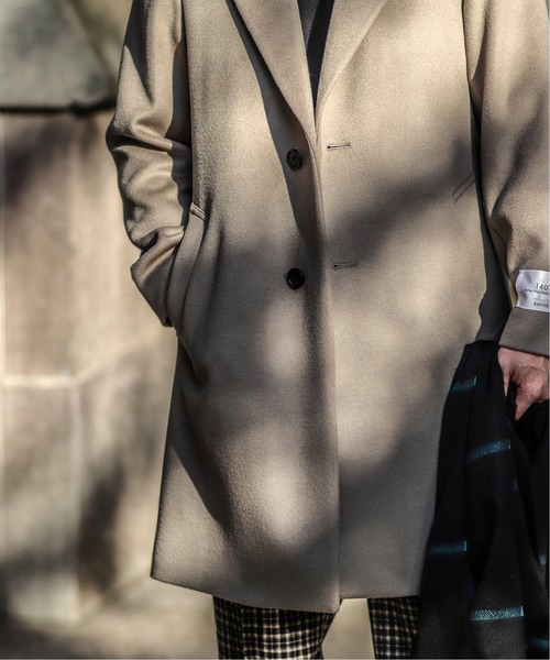 EDIFICE（エディフィス） コート ジャケット 140s ブレンド モッサ