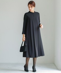 ワンピース 「洗濯機で洗える」「喪服 WEB限定」小柄さんから