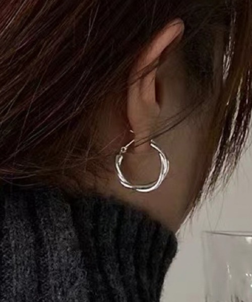 yu-ka ピアス : ツイストクリップピアス / TWIST CLIP PIERCE