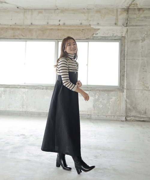 メゾピアノ他、アウター、スカート、ブーツ９点まとめ売り　Ｌ160 SESTO（セスト） ブーツ チャンキーヒールミドルブーツ レディース