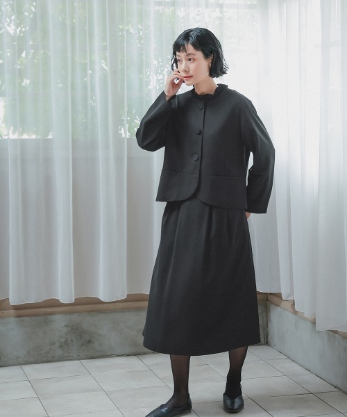 Neina セットアップ 「喪服・礼服」「Neina」洗える防しわナチュラル