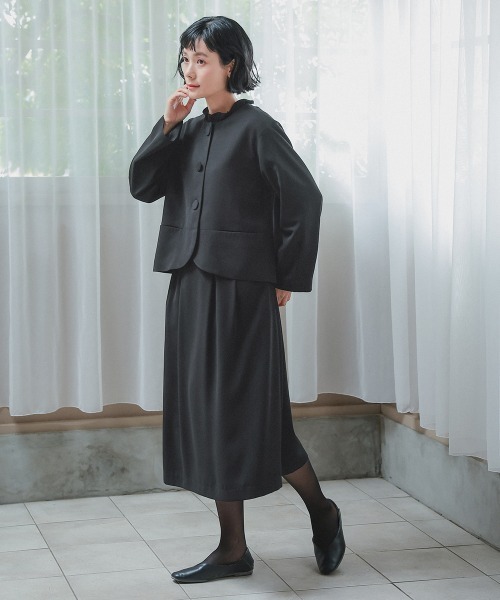 Neina セットアップ 「喪服・礼服」「Neina」洗える防しわナチュラル