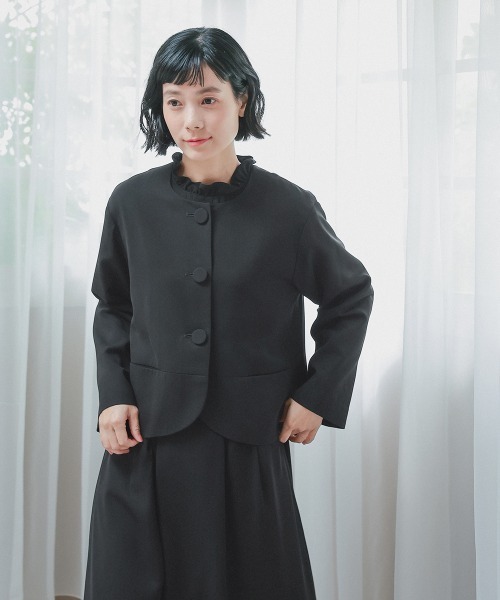 Neina セットアップ 「喪服・礼服」「Neina」洗える防しわナチュラル