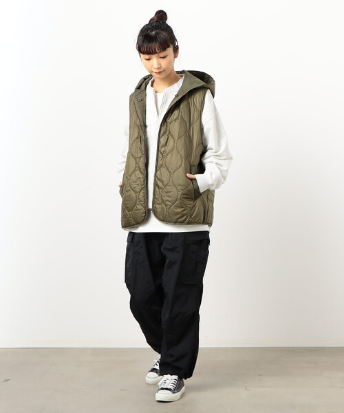 Purple&Yellow モッズコート コート ナイロンタッサー 4WAY