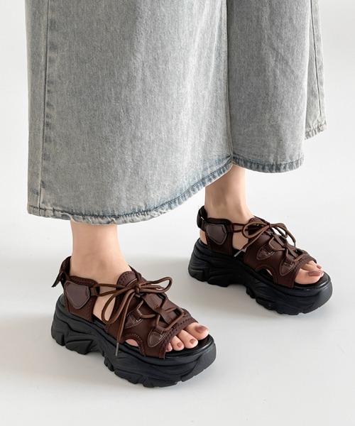 Shoes in Closet（シュークロ） サンダル 厚底 バルキー スニーカー