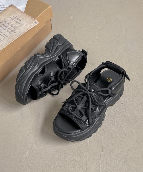 Shoes in Closet（シュークロ） サンダル 厚底 バルキー スニーカー