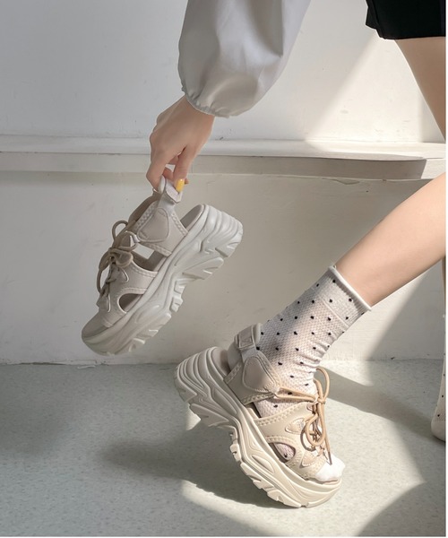 Shoes in Closet（シュークロ） 厚底 スポーツサンダル サンダル 「新