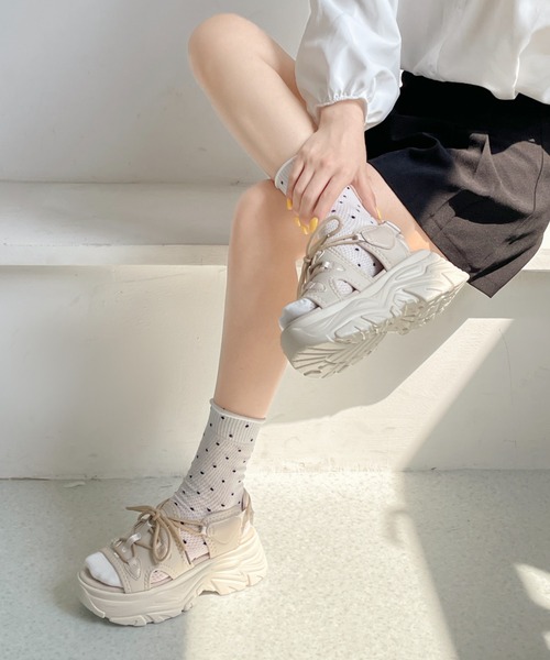 Shoes in Closet（シュークロ） サンダル 「新色入荷」+6.5cm 軽量