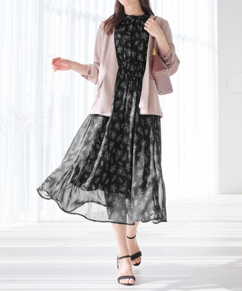 新品タグ付き✨️Diagram♡定価¥46,200♡ビーズフリンジ半袖ワンピース フリンジビーズワンピース （ドレス）｜GRACE CONTINENTAL