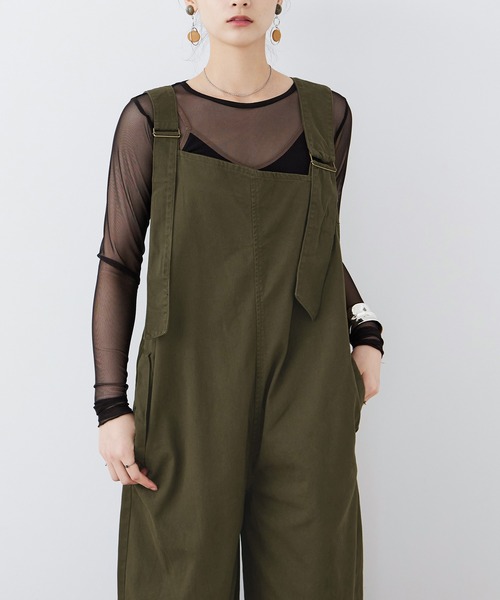 【お気にいる】 Fashion Letter サロペット オーバーオール 大きいサイズ アシメ 財布・ケース・小物入れ