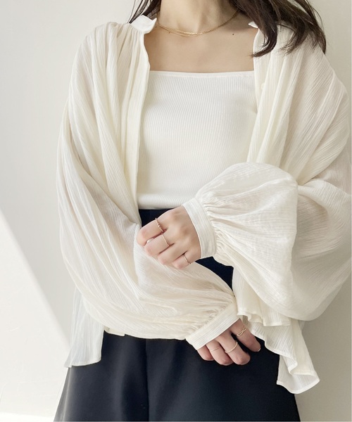 plage my closet cotton candy ブラウス