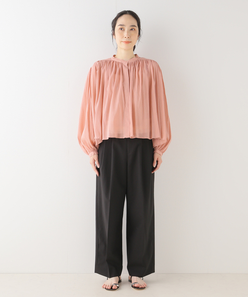 【激安】半額以下- 50%OFFの安い通販 シャツ plage ブラウス candyブラウス2 「追加」cotton トップス