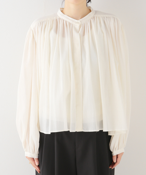 plage cotton candyブラウス plage シャツ ブラウス 「追加」cotton candyブラウス2