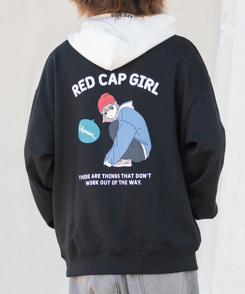 RED CAP GIRL パーカー 「a-r」「25SS新柄追加」「Red Cap Girl