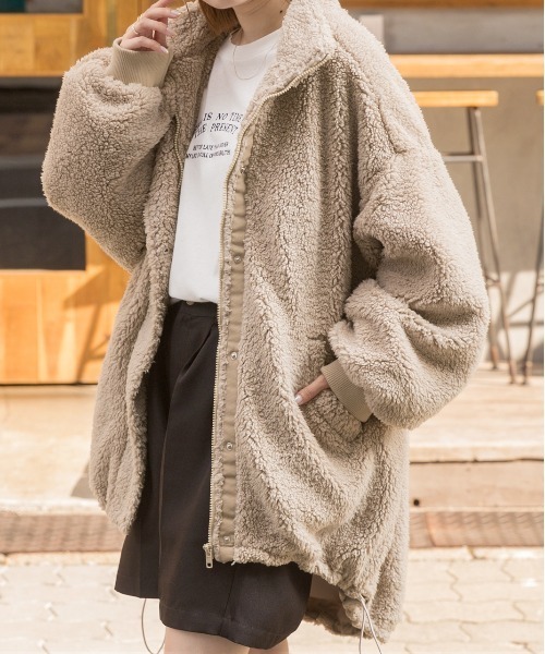 ad thie（アドティエ） ブルゾン アウター スタンドカラー モンスター