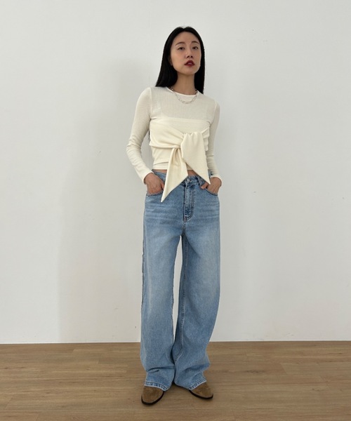 didot showroom カーゴパンツ　デニムパンツ　新品 Didot.showroom ジーンズ デニム デニムパンツ ルーズカーゴ