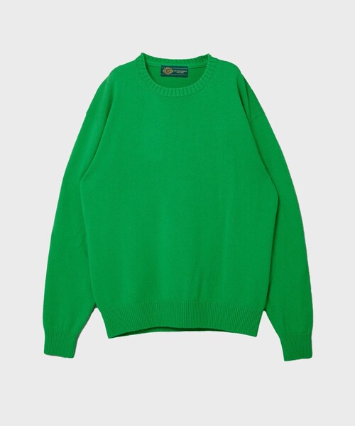 ニット メンズ 「gim context/ジムコンテキスト」Cashmere Long Sleeve Knit T-shirt｜zozo｜04