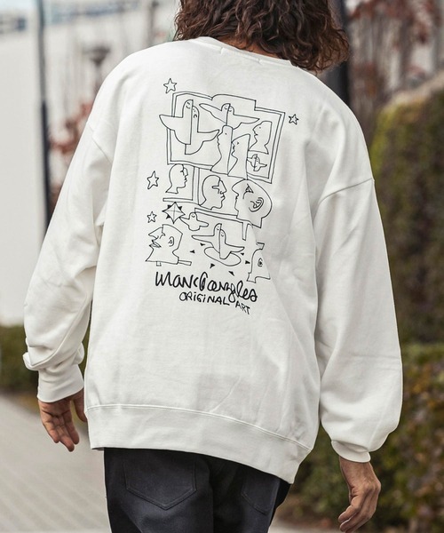【極美品】GOD BLESS YOU × MARK GONZALES スウェット 極美品】GOD BLESS YOU × MARK GONZALES スウェットオンラ