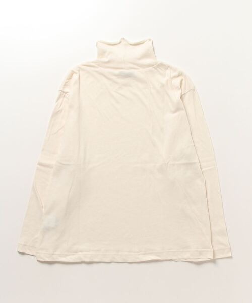 tシャツ VENT BLANC :コットン ハイネックトップス レディース メンズ vent blanc tシャツ VENT BLANC :コットン ハイネックトップス