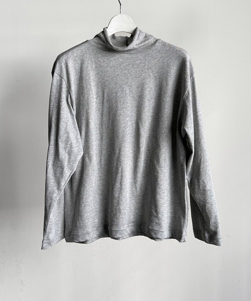 tシャツ VENT BLANC :コットン ハイネックトップス レディース メンズ vent blanc tシャツ VENT BLANC :コットン ハイネックトップス