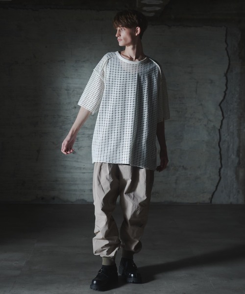 DOOPZ tシャツ Mesh Pullover T-shirt - メッシュプルオーバーT