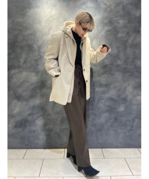 THROW by SLY コート アウター WASHER BOXY TAILOR JK