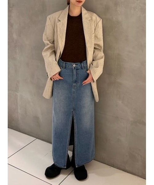 【THROW】WASHER BOXY TAILOR ジャケット THROW by SLY | 【THROW】WASHER BOXY TAILOR ジャケット