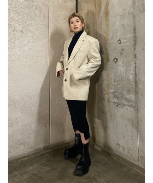 【THROW】WASHER BOXY TAILOR ジャケット THROW by SLY | 【THROW】WASHER BOXY TAILOR ジャケット