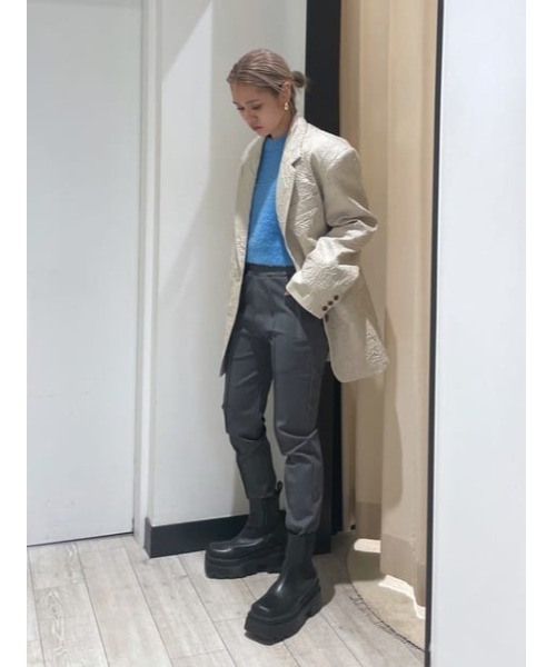 THROW by SLY コート アウター WASHER BOXY TAILOR JK