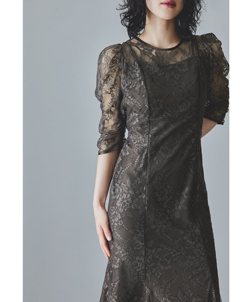 niana フラワーエアリーレースドレス niana（ニアナ） ドレス フラワーエアリーレースドレス 結婚式