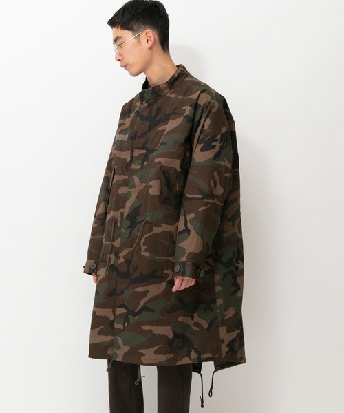 ジェイフィッシュ　迷彩デザイン ツアーコート　Mサイズ　n26 Johnbull（ジョンブル） モッズコート コート M-65モッズコート メンズ