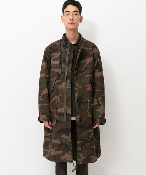 JOHNBULL　ミリタリーコート モッズコート M Johnbull ミリタリージャケット モッズコート 「Sewing Chop O
