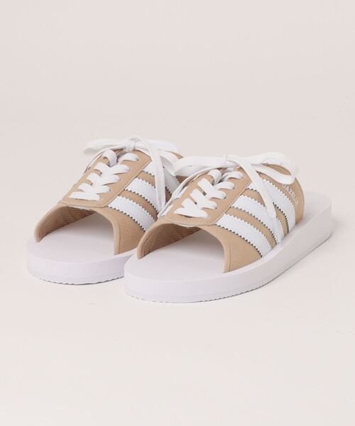 サンダル・ミュール adidas gazelle beach beige adidas GAZELLE BEACH W MAGBEI/FTWWHT/FTWWHT（アディダス