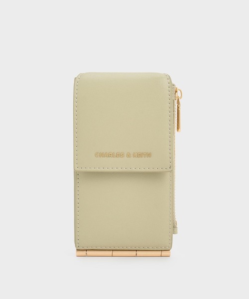 CHARLES ＆ KEITH 財布 Calla カルラ トライフォールドサイド