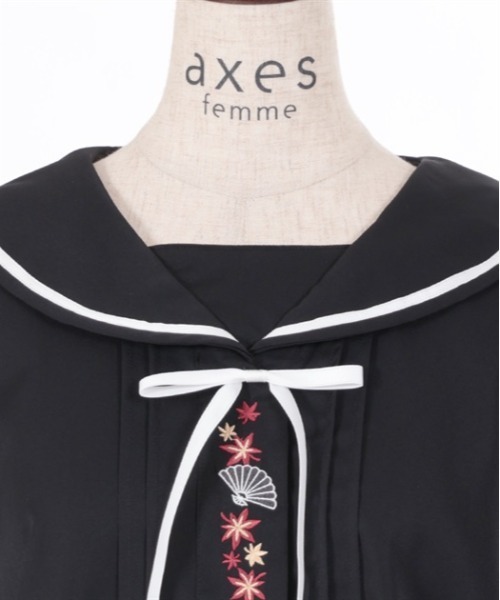 【ネヲン】axes femme ジャケット+ブラウス my axes】ブラウス[品番：IGAW0002263]｜axes femme