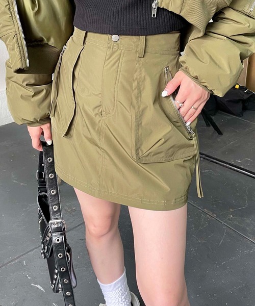 SPIRALGIRL（スパイラルガール） スカート 3Dポケットデザインミニ