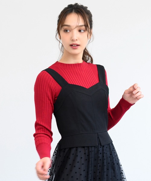 MISCH MASCH（ミッシュマッシュ） ニット セーター ベーシックボトル