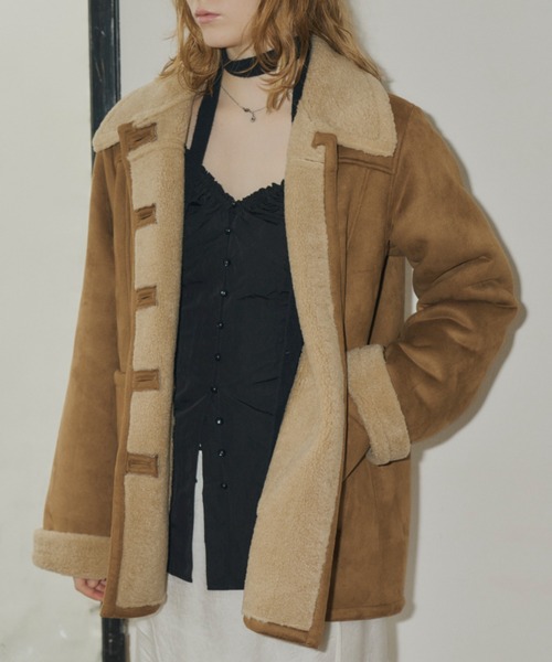 GIUNON ブラウス シャツ waist cinching shirring blouse